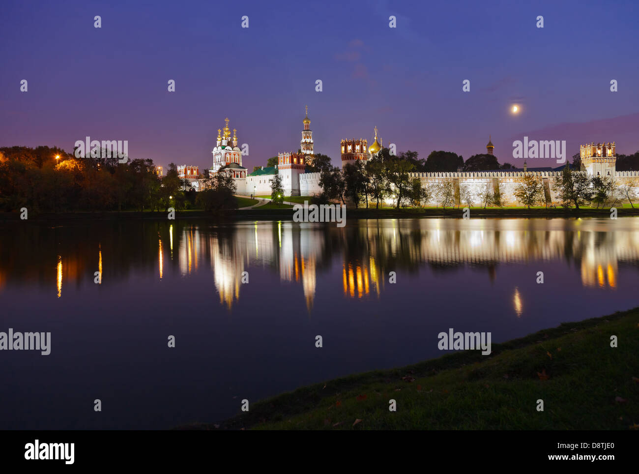 Novodevichiy Convent in Moskau, Russland Stockfoto
