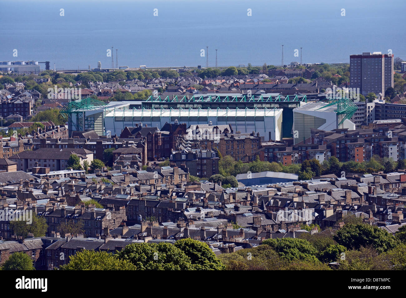 Hibernian Fußballstadion im East End von Edinburgh Schottland Stockfoto