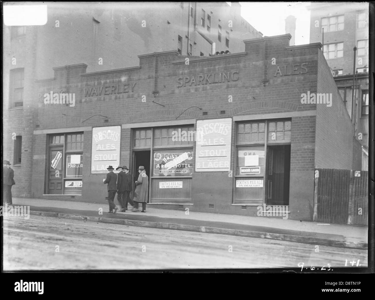 Hotel Bristol Arme, 1923 Stockfoto