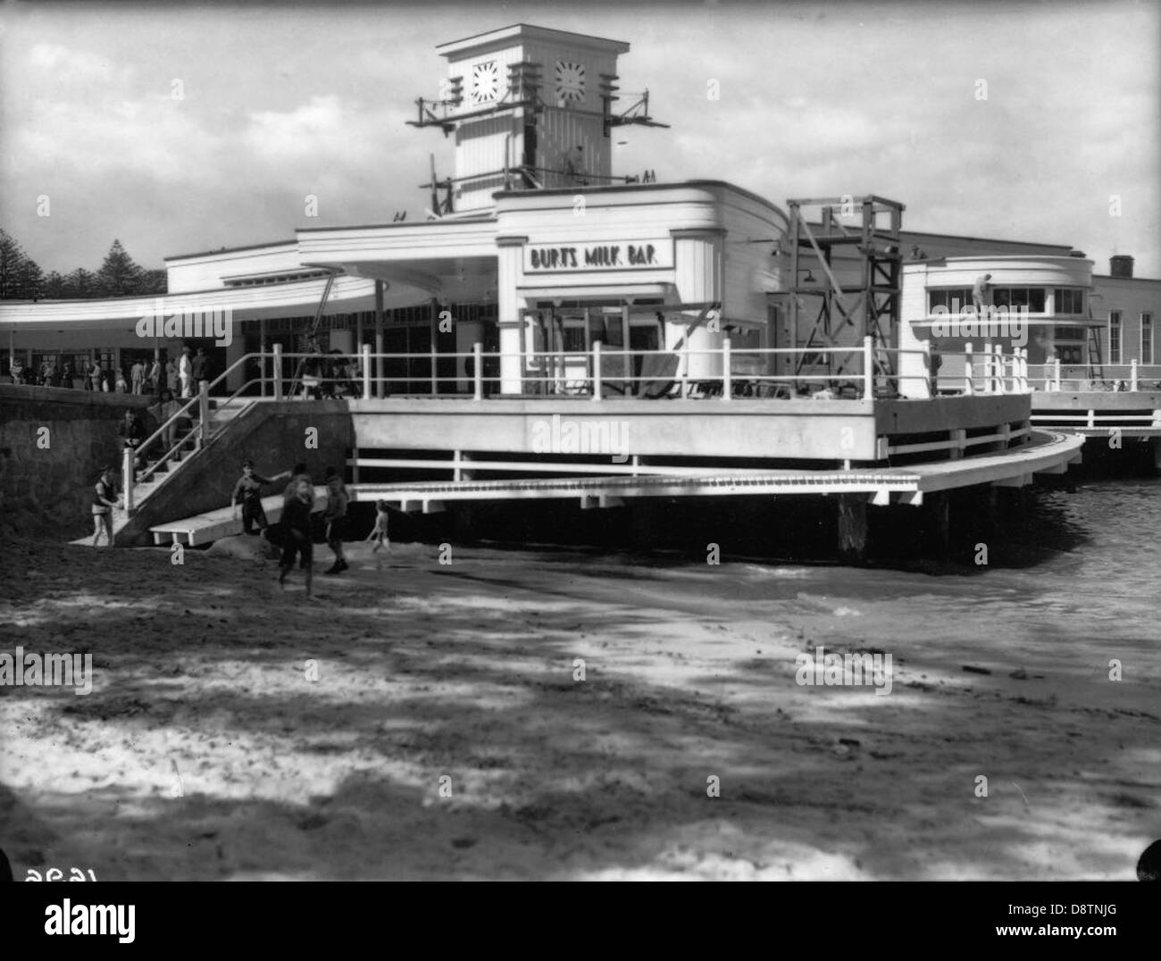 Manly Wharf Ferry c.1941 Stockfoto
