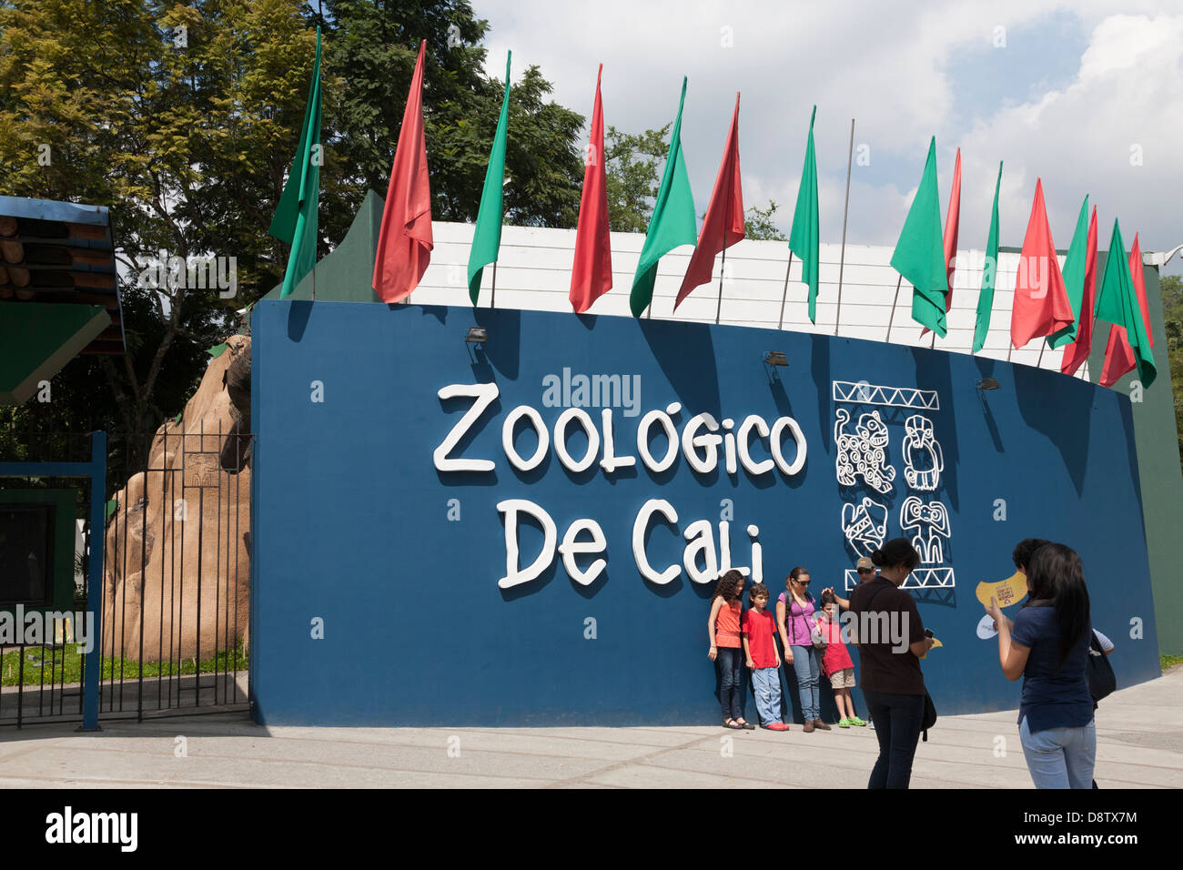Zoologico de Cali, Cali Zoo, Cali, Kolumbien Stockfoto