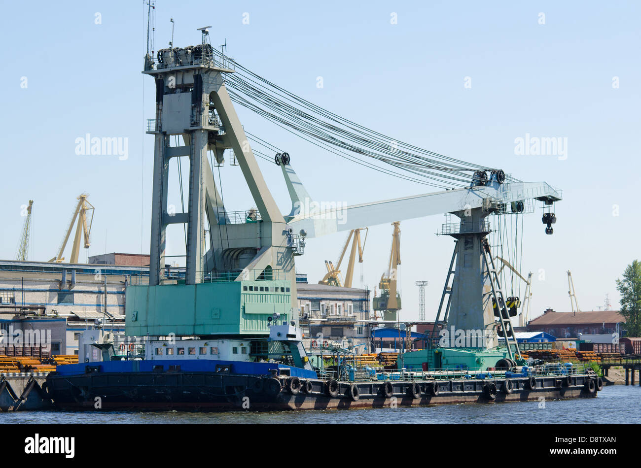 Grsster Schwimmkran Der Welt