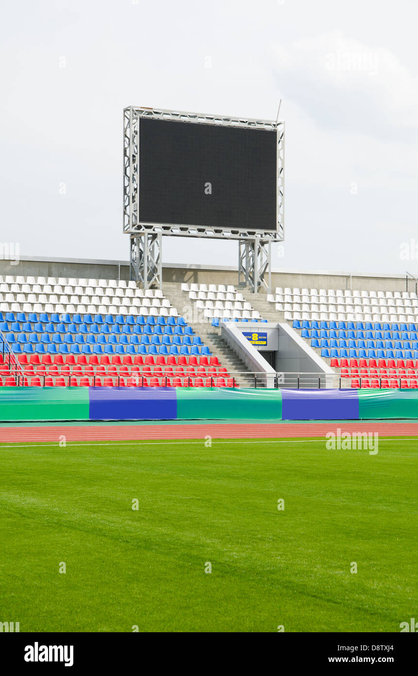 Anzeigetafel Im Stadion Stockfotografie Alamy