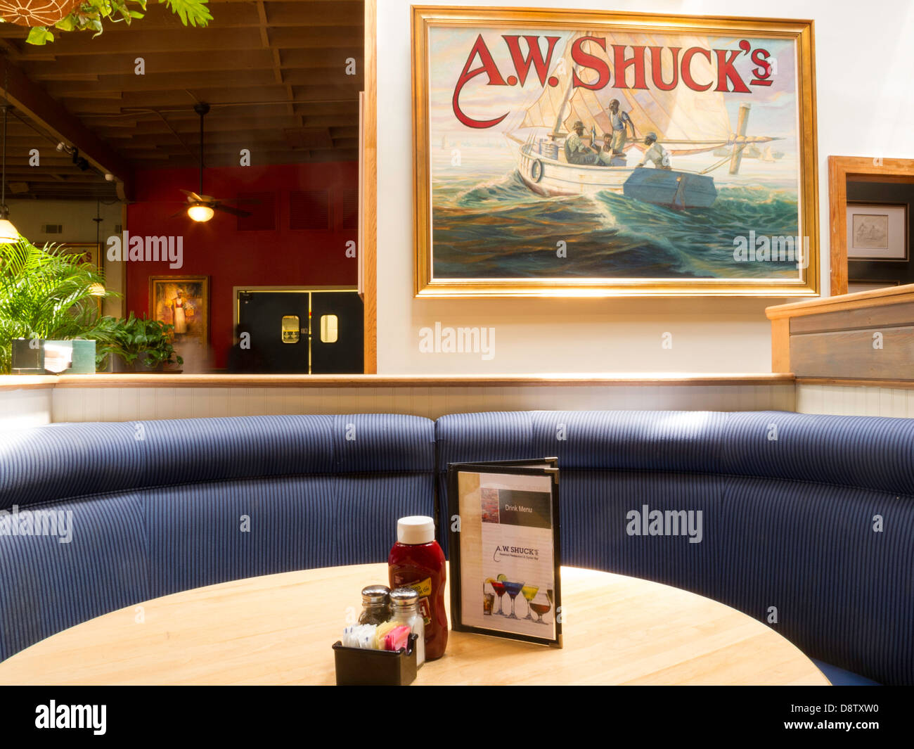 A.W. Shuck ist Raw Bar, Charleston, SC, USA Stockfoto