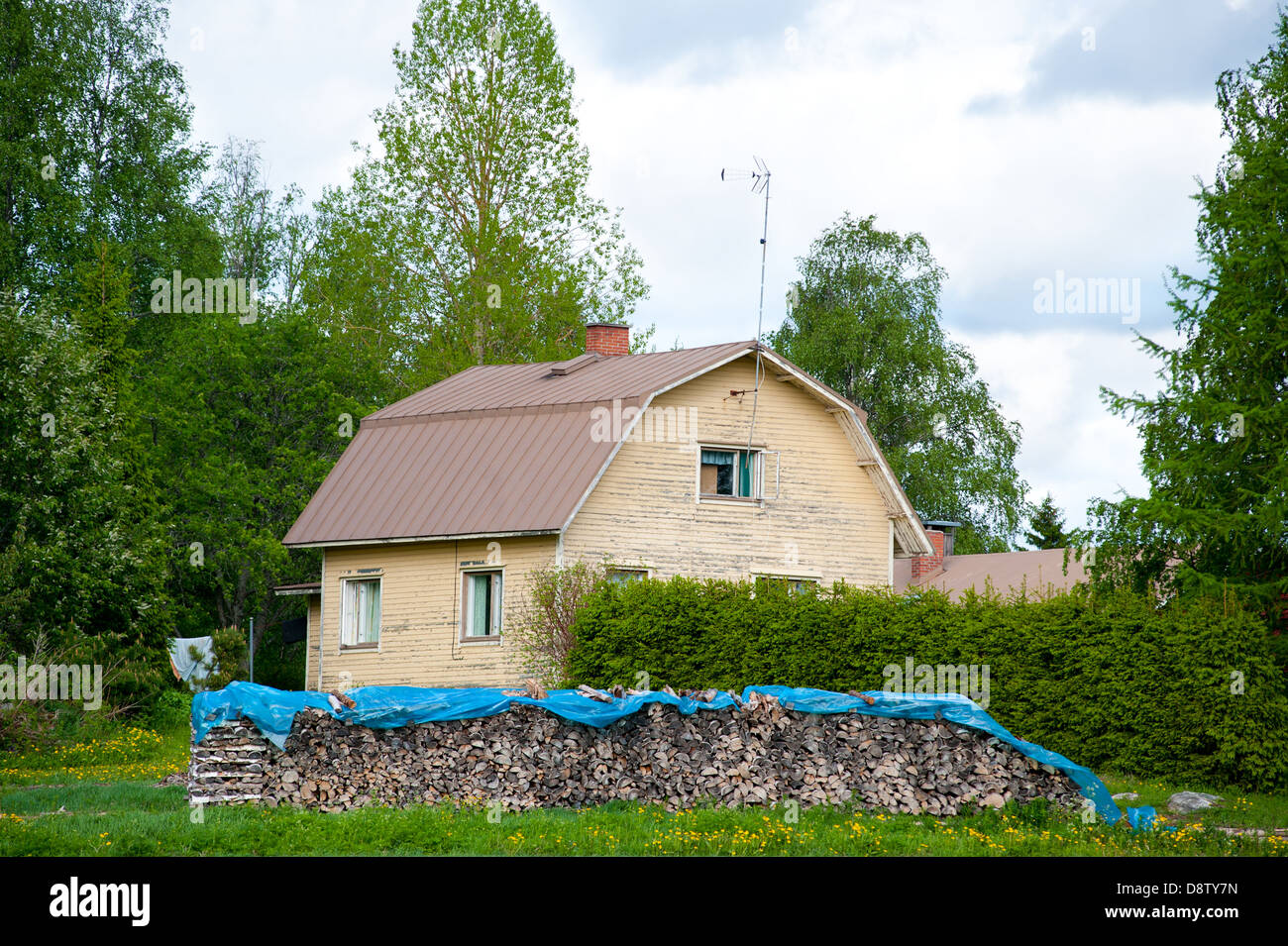 altes Haus Stockfoto
