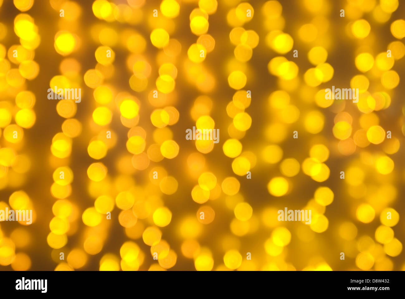 Goldene Beleuchtung Hintergrund Stockfoto