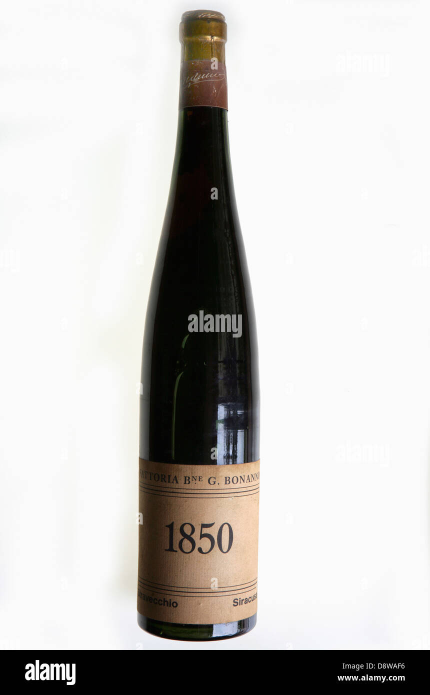 Flasche von Syrakus 1850 Stockfoto