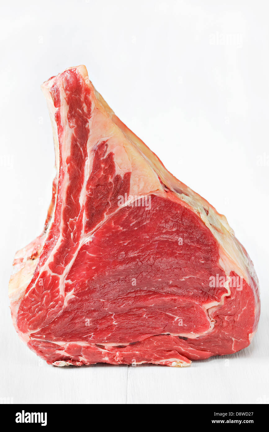 Bio-Rindfleisch chop Stockfoto