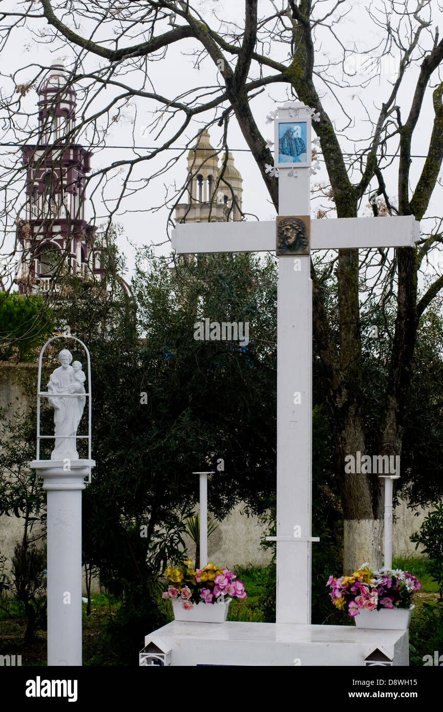 Palmarian katholische Kirche in der Nähe von Palmar de Troya, eine kleine schismatischen Kirche mit eigener Papst. Stockfoto