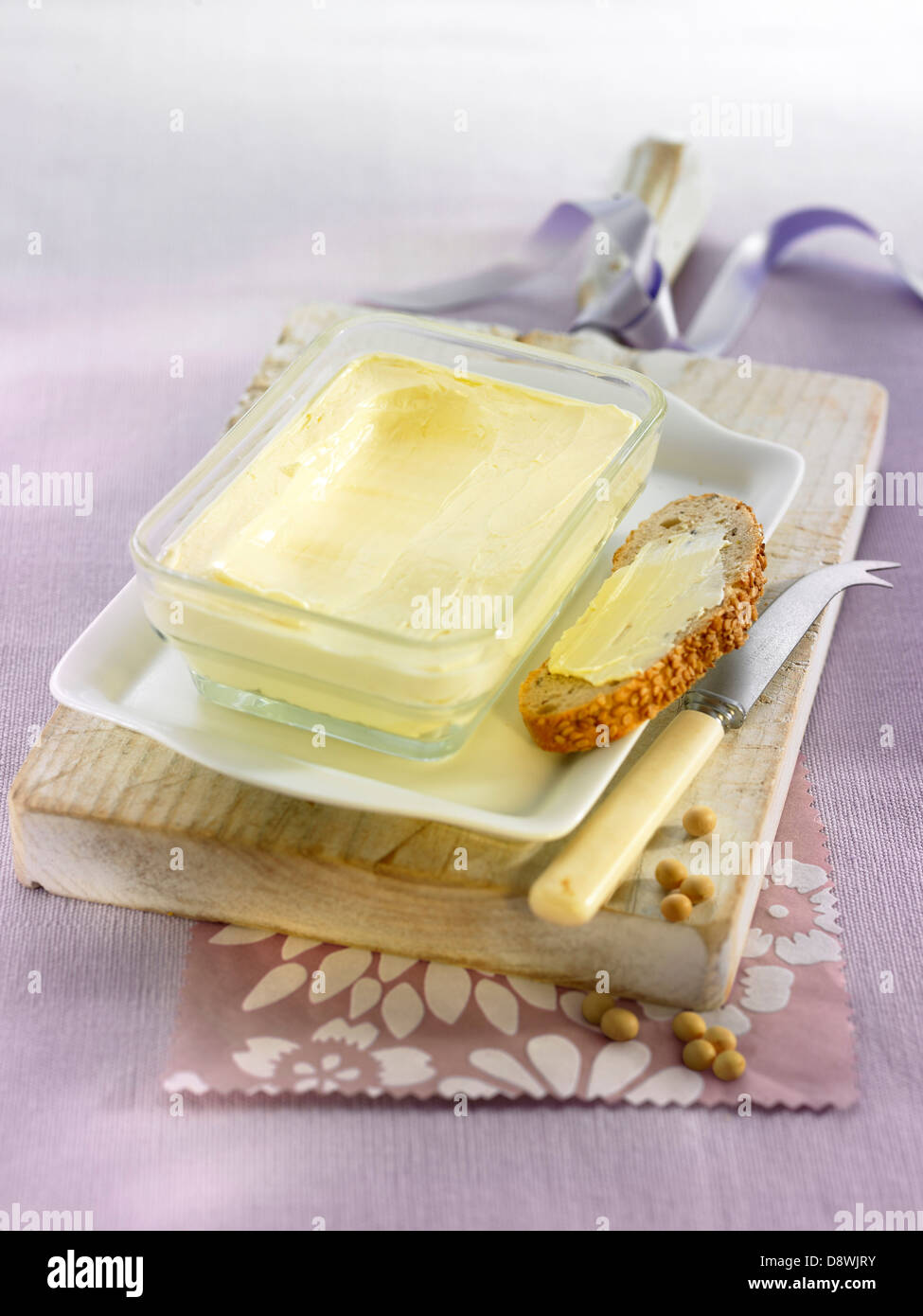Soja-margarine Stockfoto