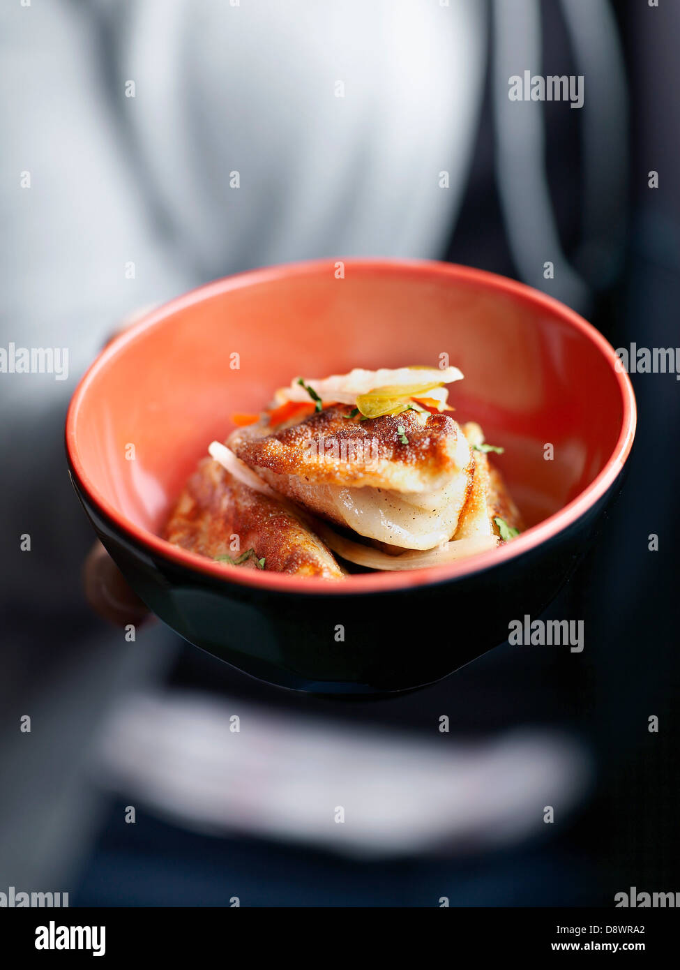 Asiatische Schale aus städtischen Bauch Stockfoto