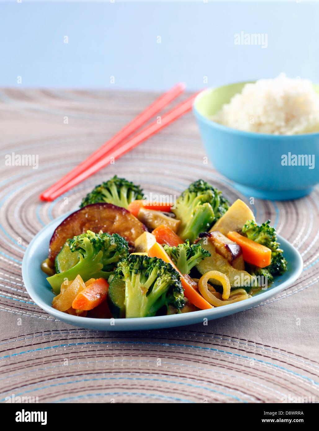 Gemüse-curry Stockfoto