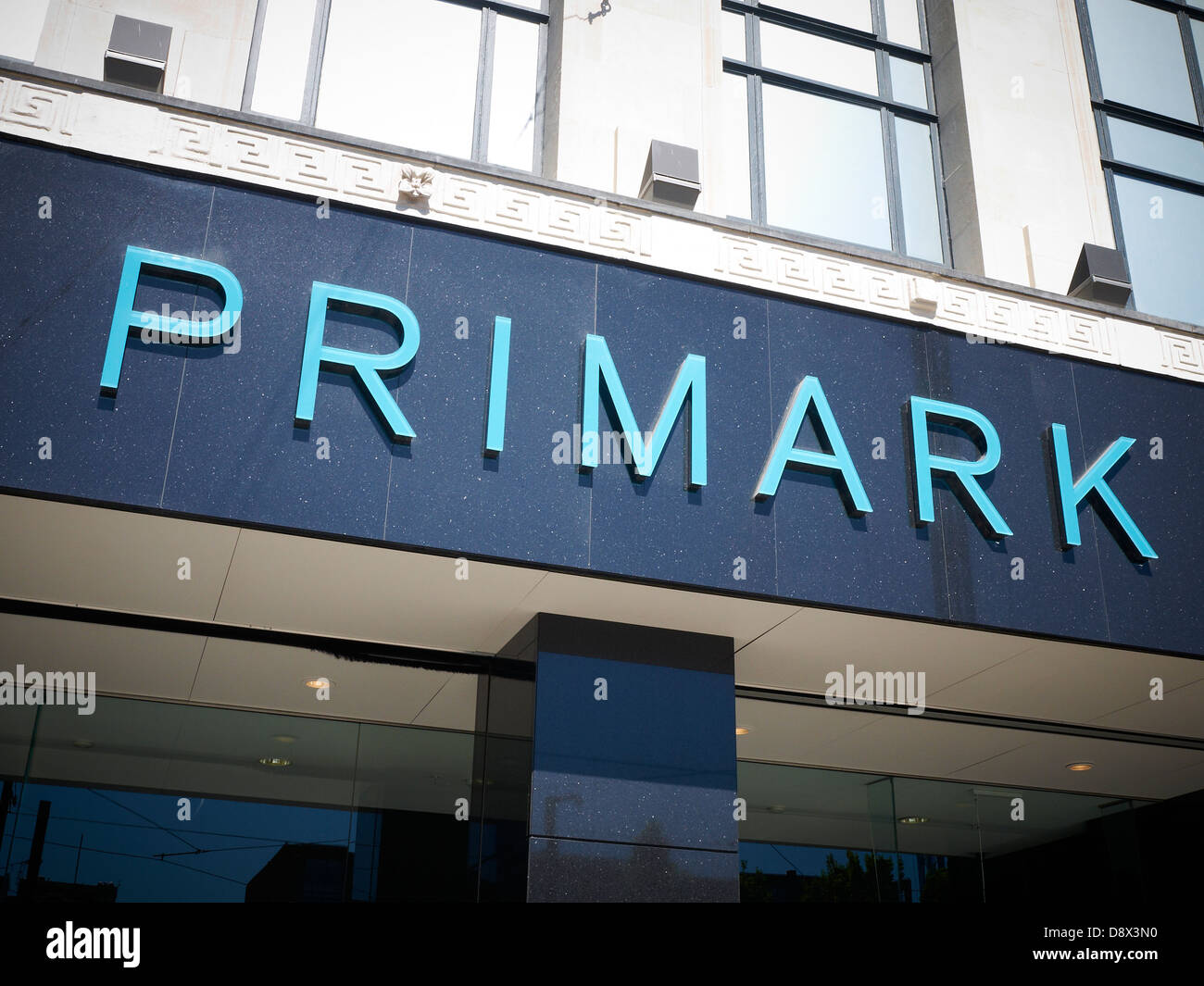 Primark Zeichen UK Stockfoto