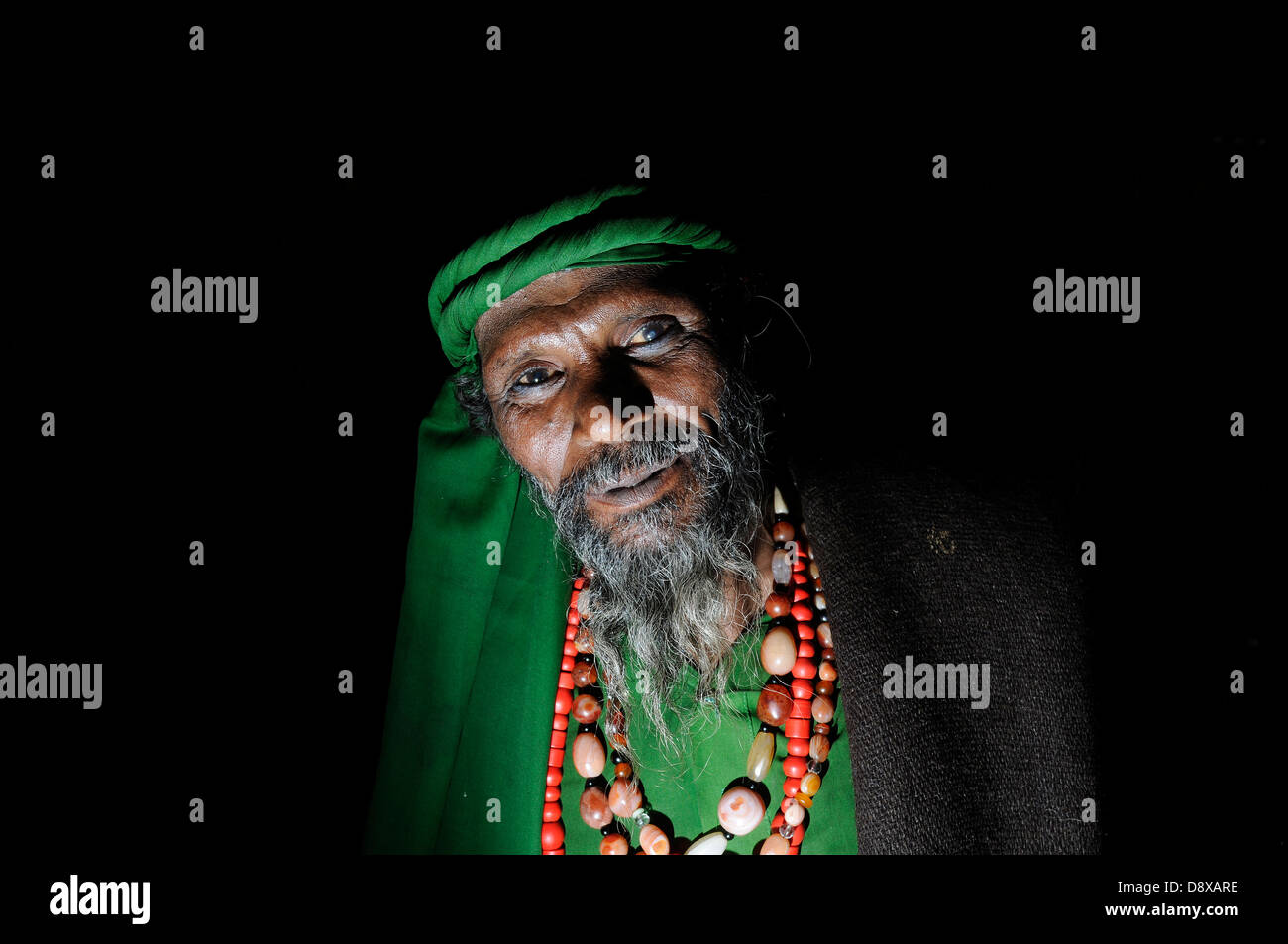 Sufi-Fakire (Mystiker und heilige Männer) in Indien Stockfoto