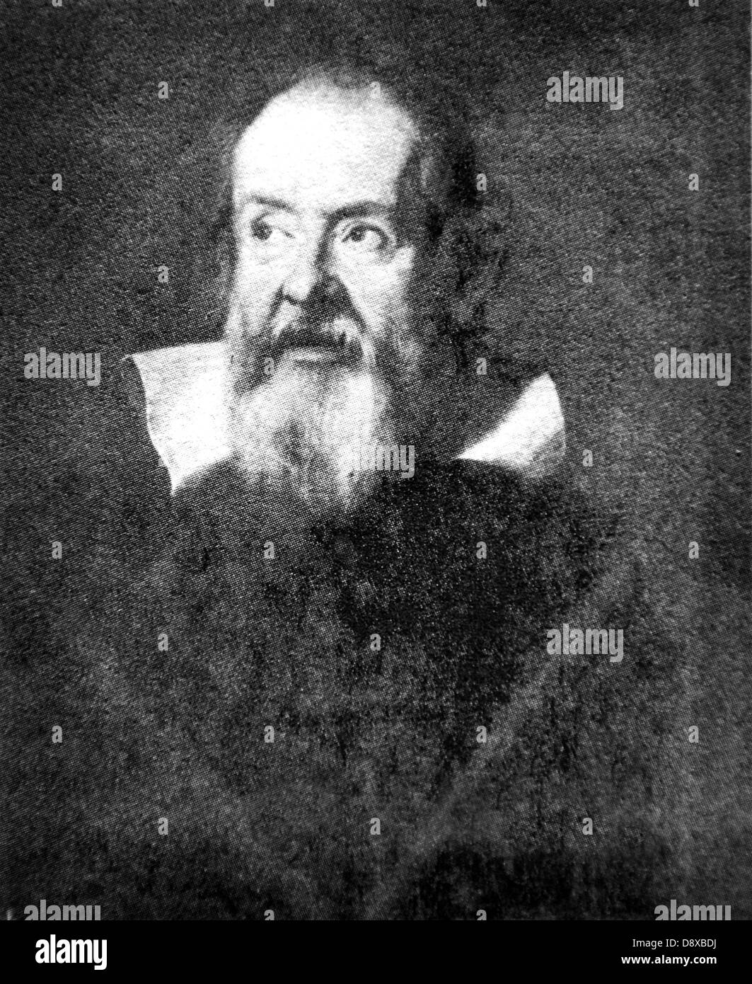 Galileo Galilei, italienischer Physiker, Mathematiker, Astronom und Philosoph (1564 – 1642) Stockfoto