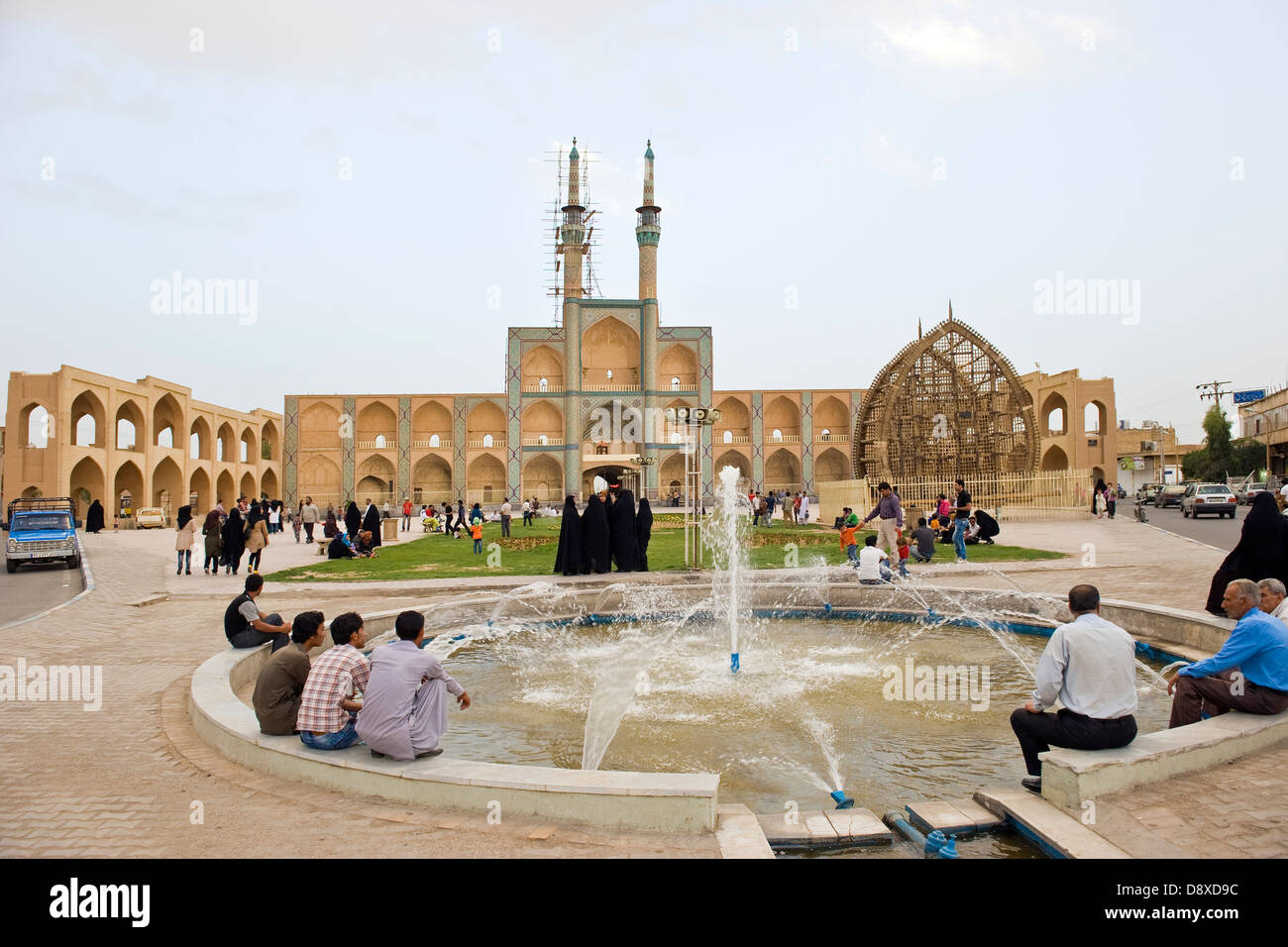 Yazd, Iran Amir Chakhmaq Platz Stockfoto