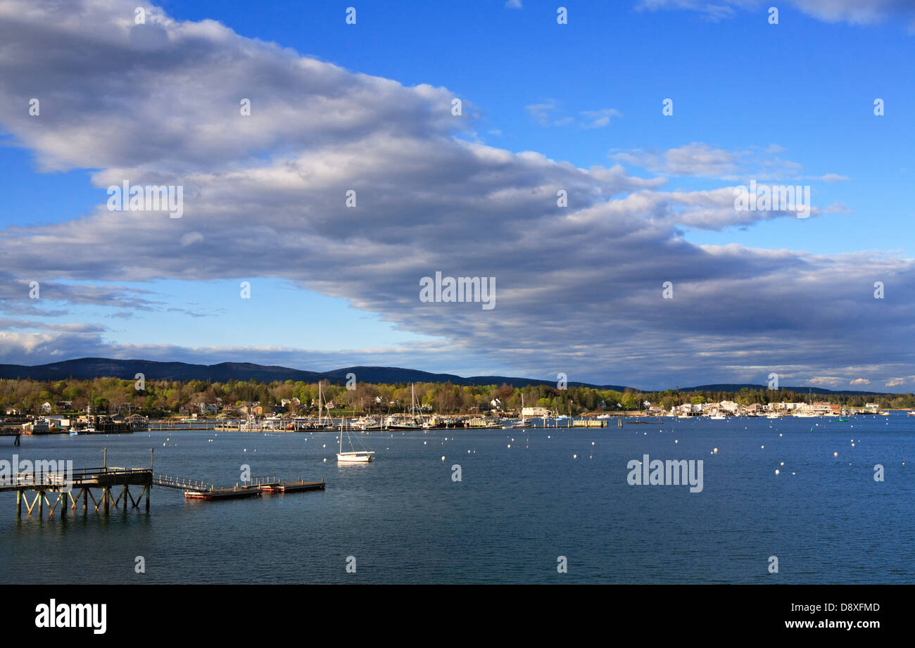 Southwest Harbor, Mount Desert Island, Maine. Stockfoto