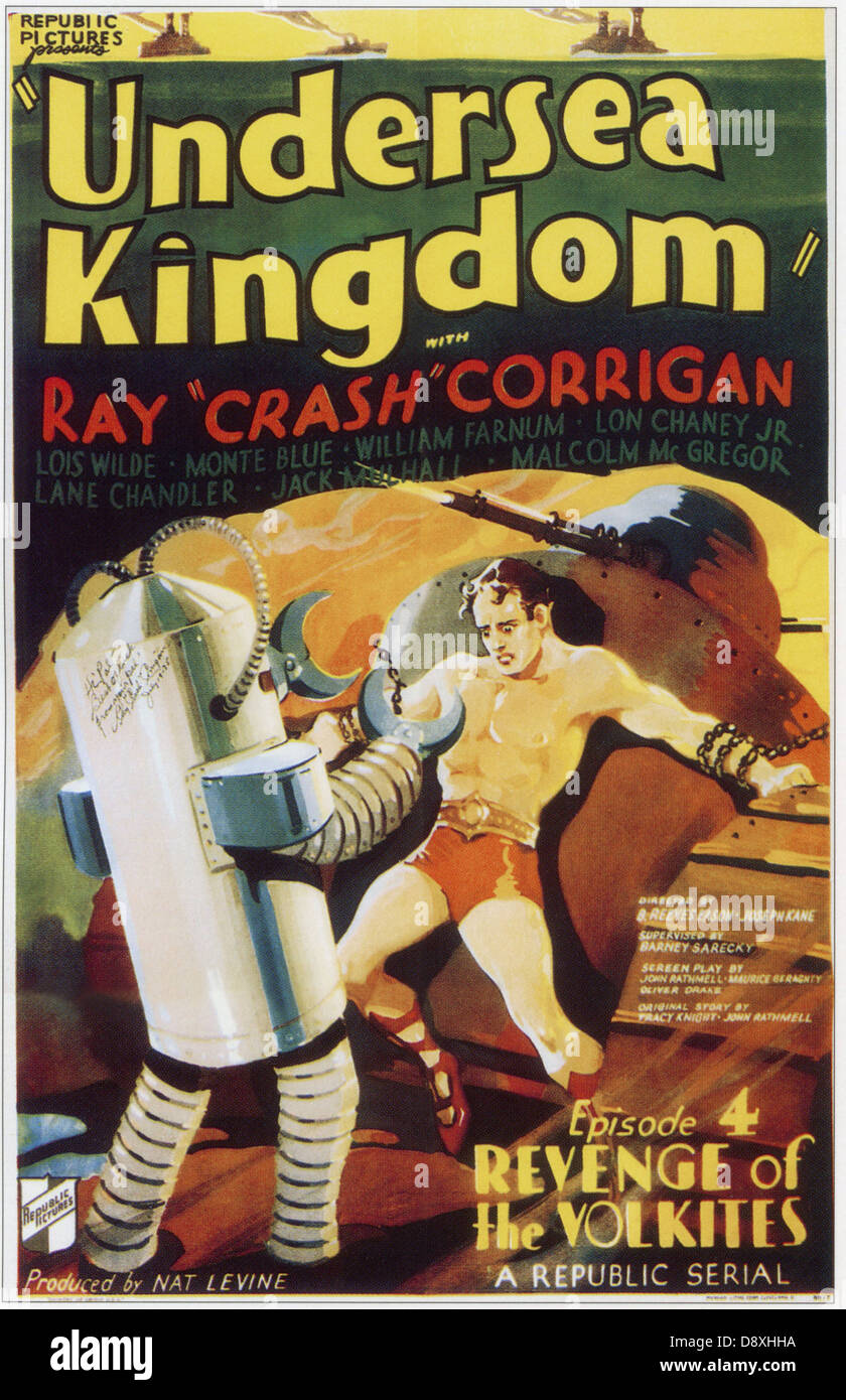 Vintage Filmplakat, 1936 - nur zur redaktionellen Verwendung. Stockfoto