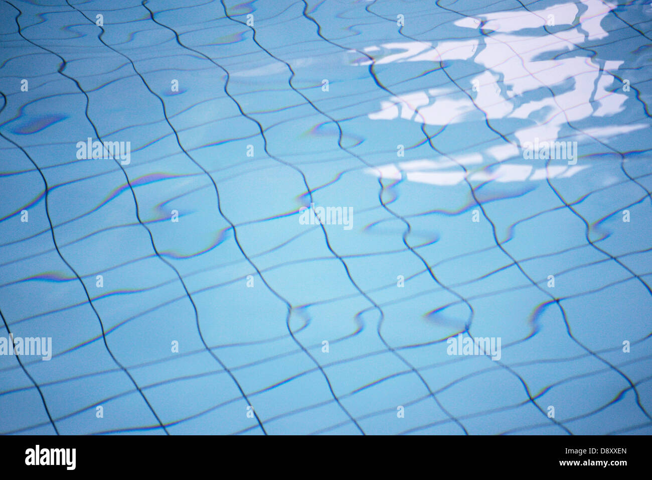 Ein Schwimmbad. Stockfoto