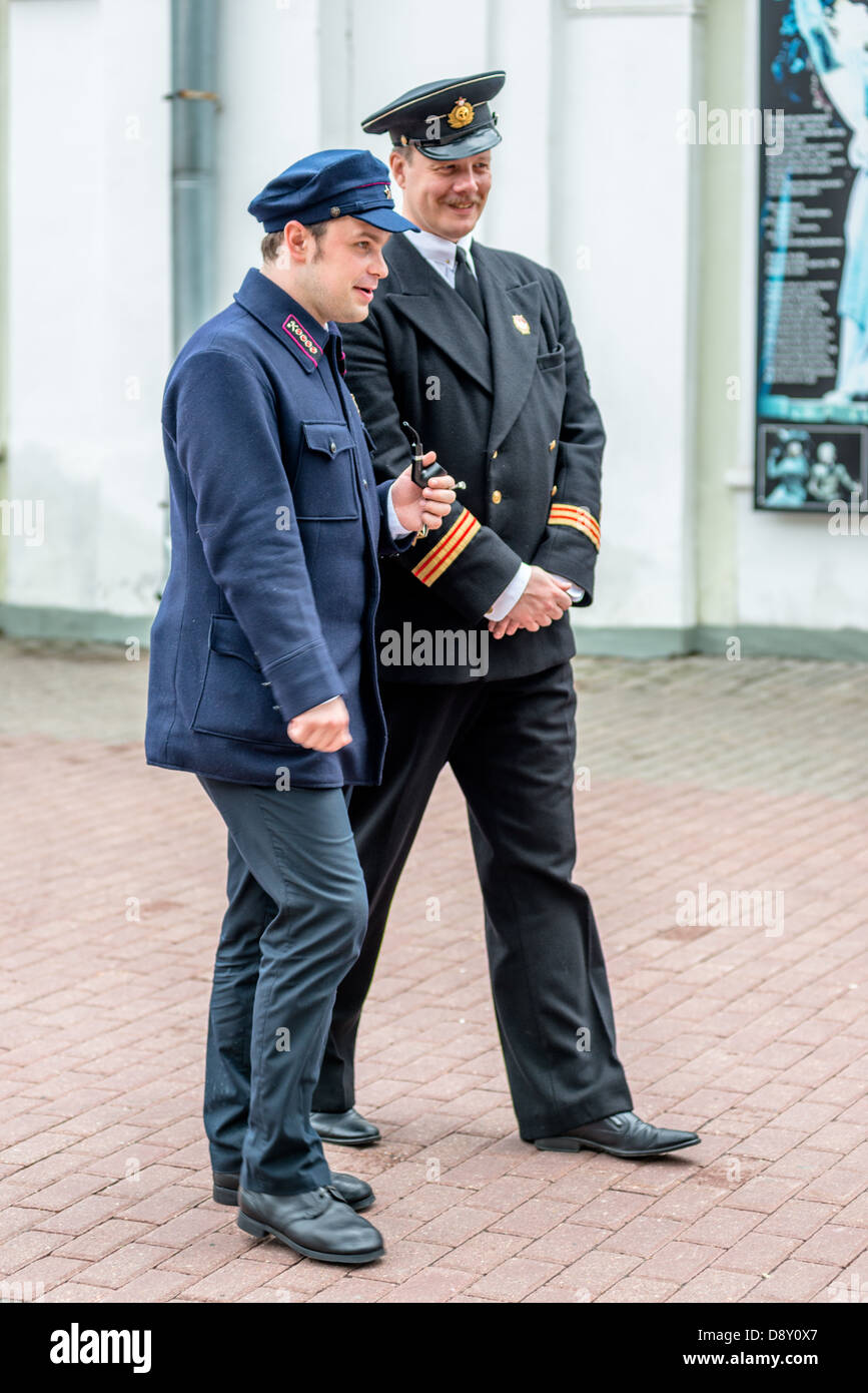 Moskau, Russland - Retro-Festival "Tage der Geschichte" im Eremitage Garten. Moskau, 26. Mai 2013 Stockfoto