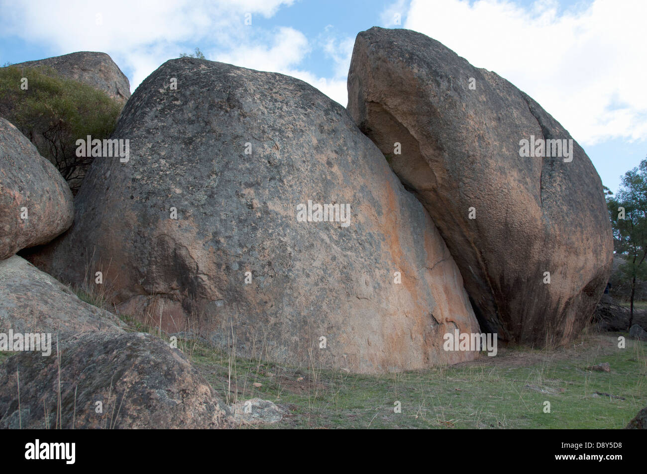 große Felsen-Steinen Stockfoto