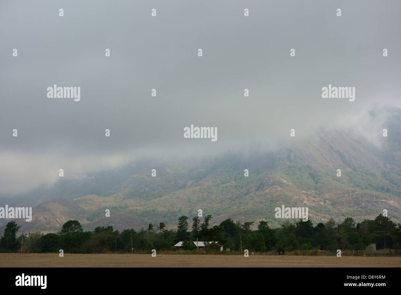 Monsun Wolken Stockfoto