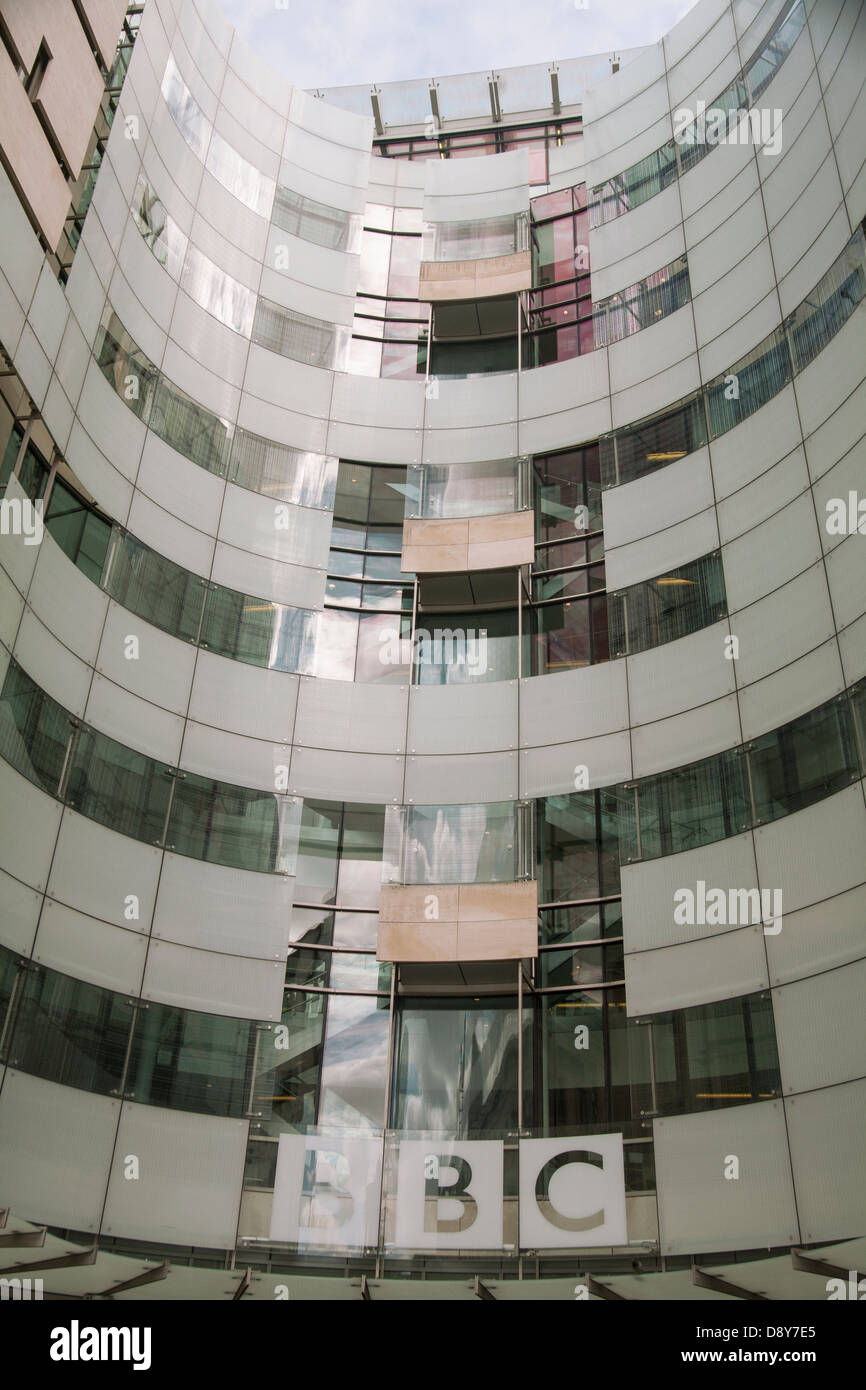 BBC Gebäude, Portland Place, London, England, UK, GB Stockfoto