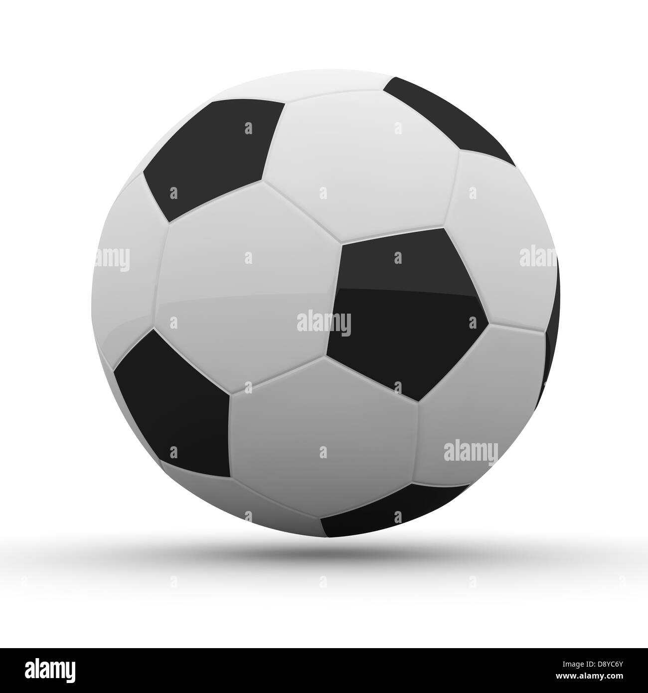 Fußball ist eine der beliebtesten Sportarten, die weltweit gespielt werden. Stockfoto