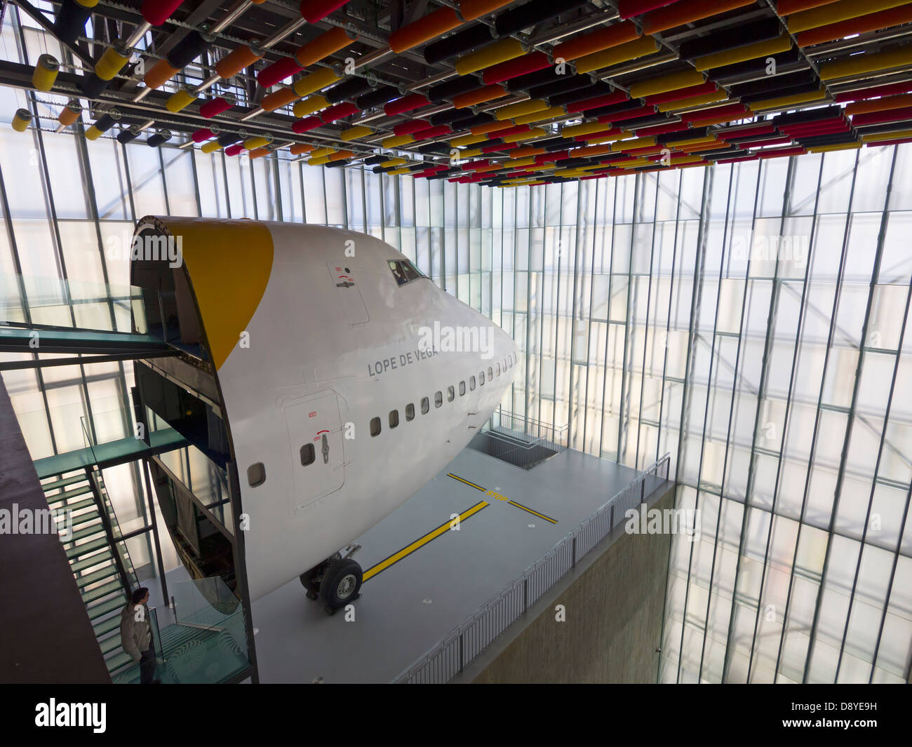 Spanische Nationalmuseum der Wissenschaft und Technologie - MUNCYT - Museo Nacional de Ciencia y Tecnologia in La Coruna, Spanien Stockfoto