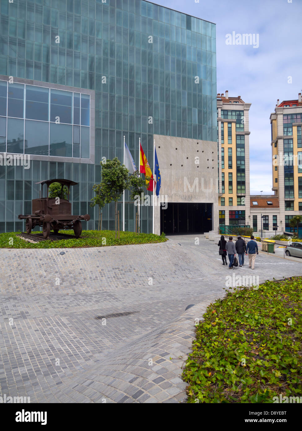 Spanische Nationalmuseum der Wissenschaft und Technologie - MUNCYT - Museo Nacional de Ciencia y Tecnología, La Coruna, Galicien, Spanien Stockfoto