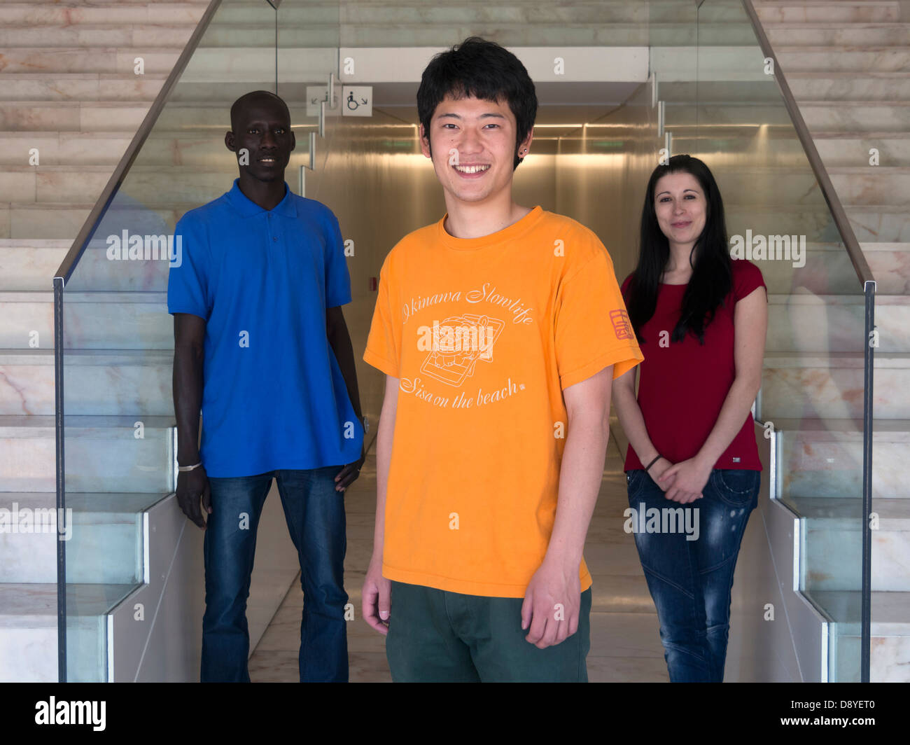 Multi ethnischen Personengruppen Stockfoto