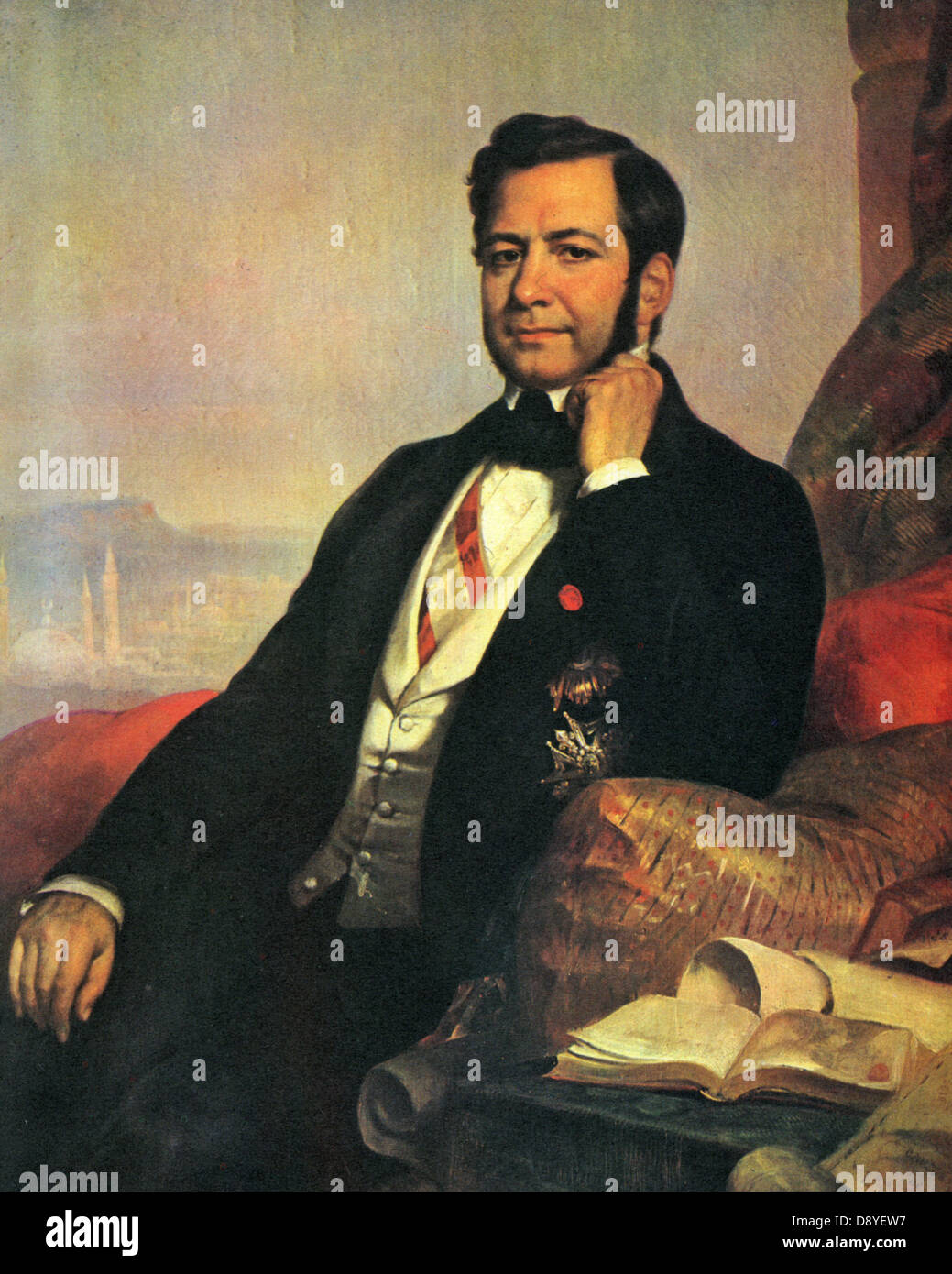 FERDINAND De LESSEPS (1805 – 1894), französischer Diplomat und Ingenieur Stockfoto
