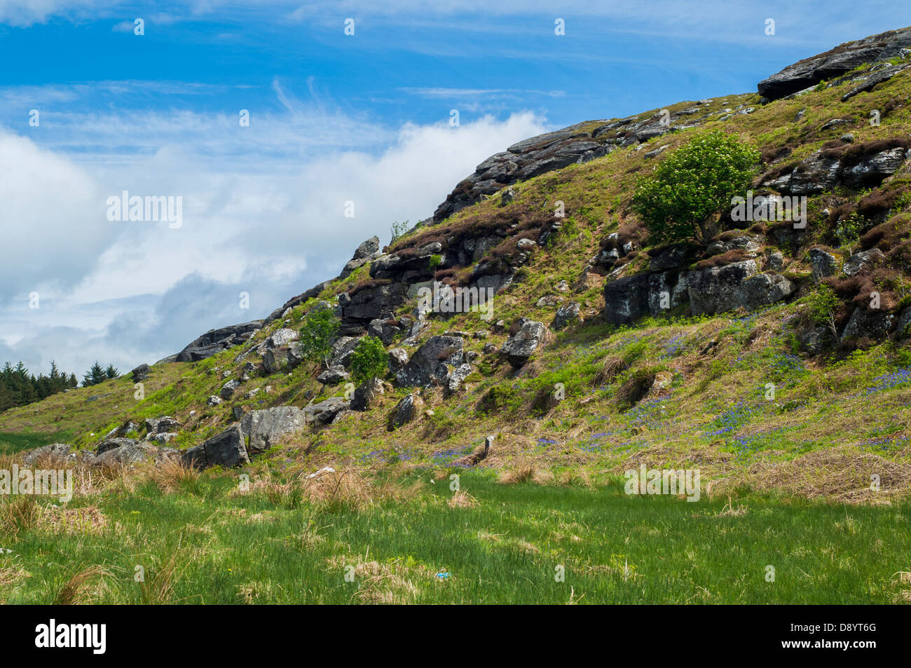 Felsvorsprung Stockfoto