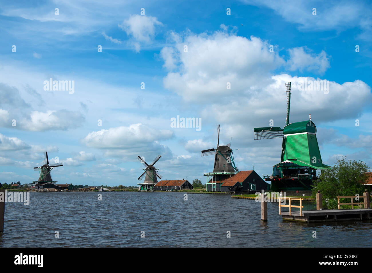 Niederlande, Zaanse Schans Stockfoto