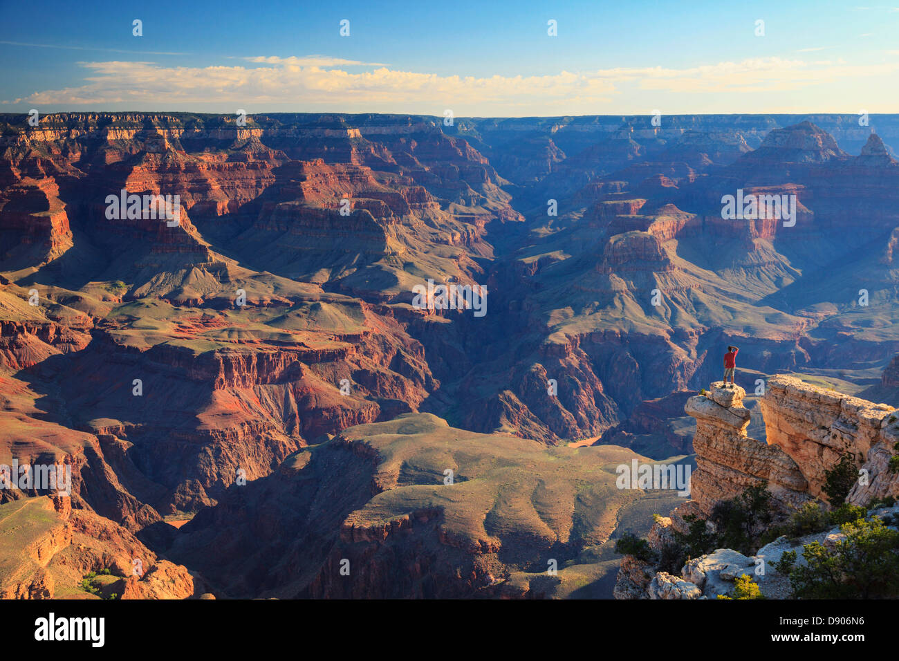 USA, Arizona, Grand Canyon Nationalpark (South Rim), Yaki Point Stockfoto