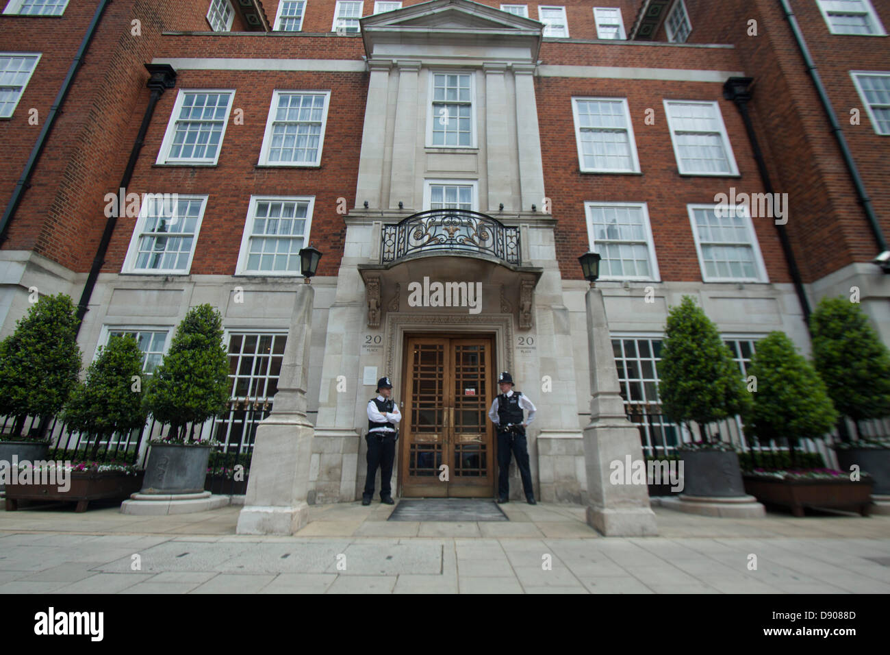 London, UK. 7. Juni 2013. Prinz Phillip Herzog von Edinburgh, die 92 stellt sich am Montag wurde in einer Londoner Privatklinik für eine explorative abdominalen Operation aufgenommen und wird voraussichtlich zwei Wochen im Krankenhaus Kredit zu verbringen: Amer Ghazzal/Alamy Live-Nachrichten Stockfoto