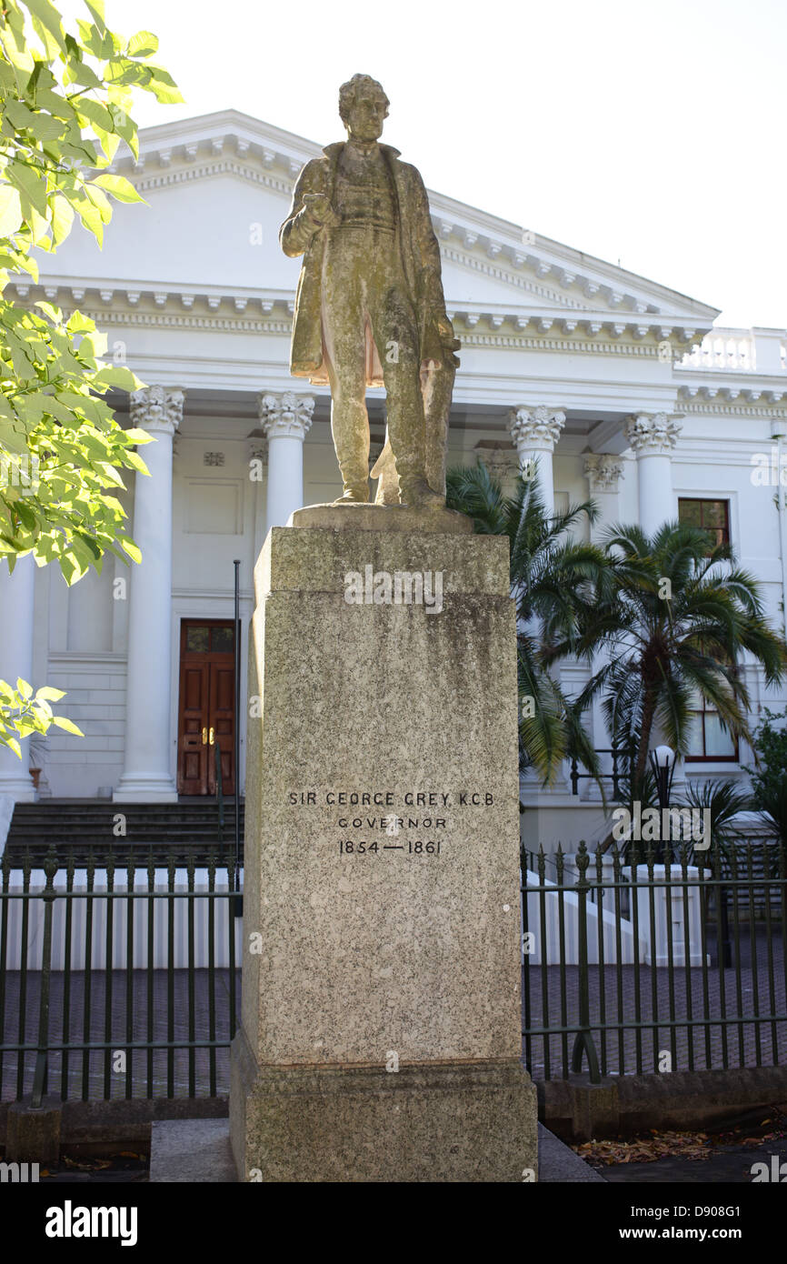 Statue von Sir Grey in den Company Gardens, Cape Town