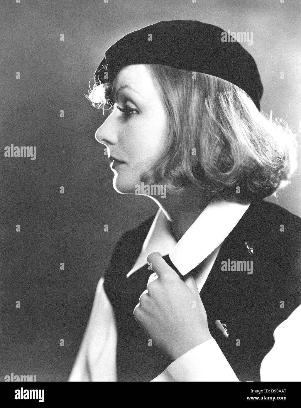 GRETA GARBO (1905 – 1990), schwedische Schauspielerin im Jahr 1932 Stockfoto