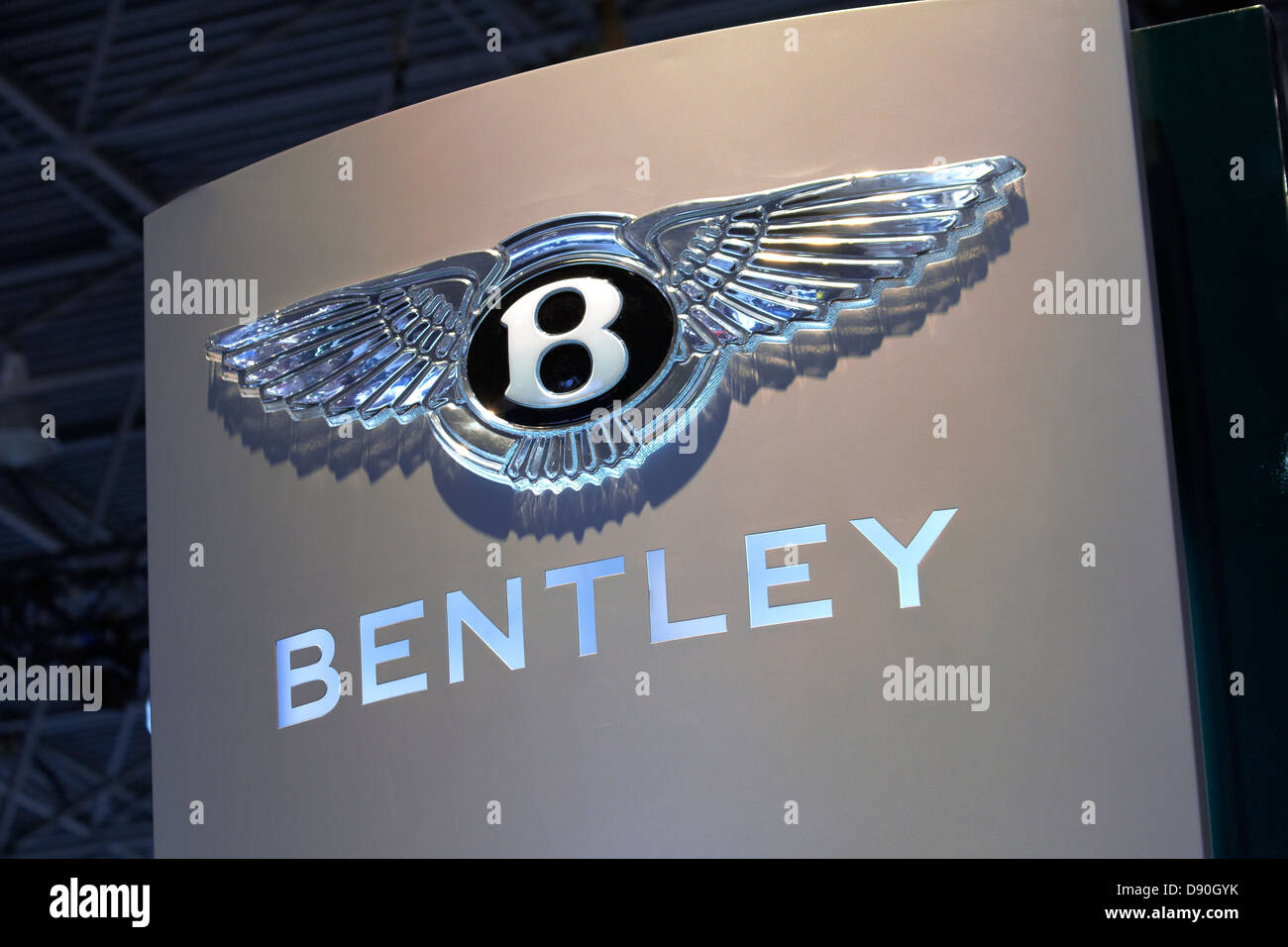 Bentley Automobile logo Stockfoto