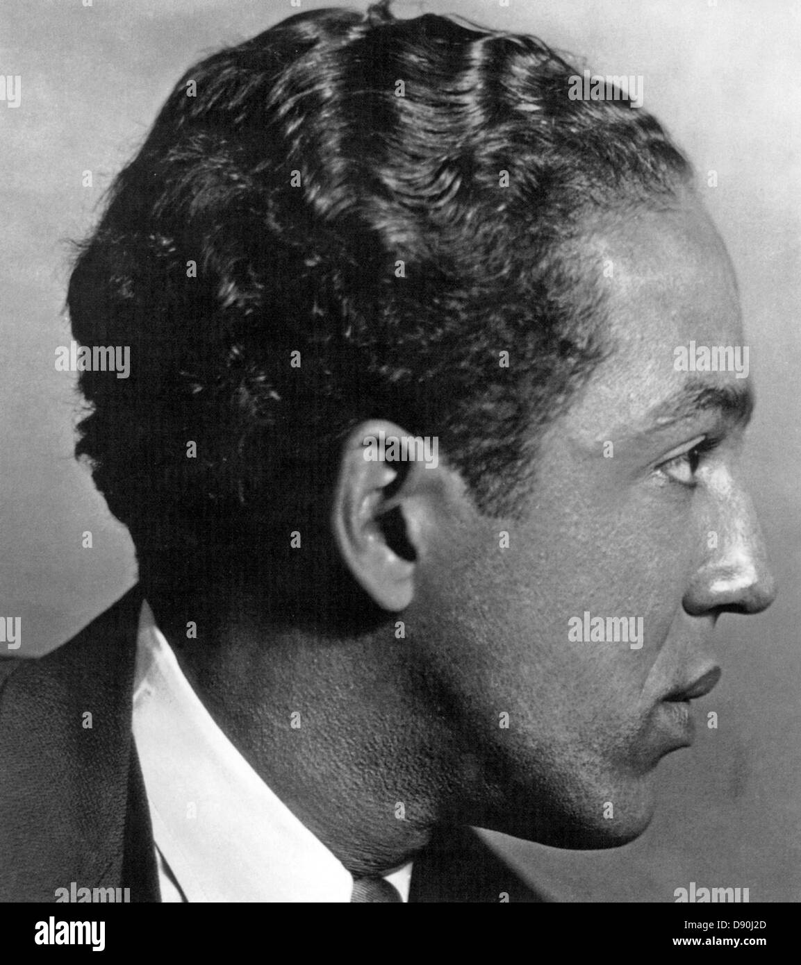 LANGSTON HUGHES (1902-1967) US-amerikanischer Schriftsteller über 1928 Stockfoto