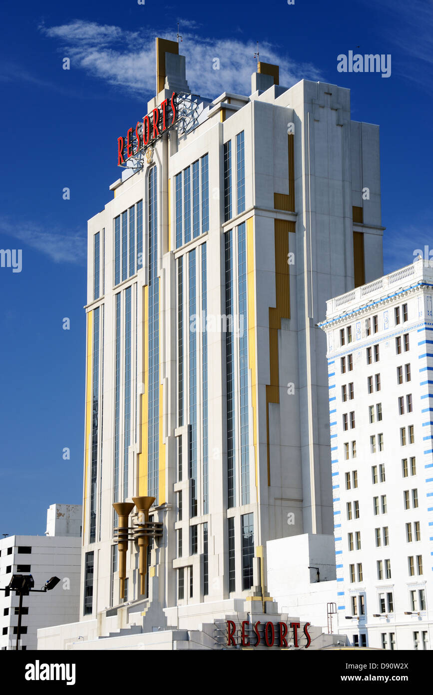 Resorts Casino in Atlantic City. Stockfoto