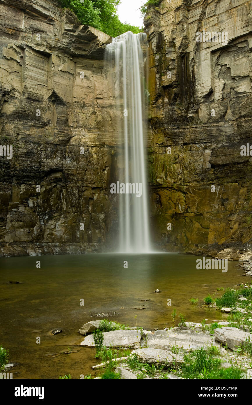 Time Lapse Wasserfall in einer Schlucht (soft-Motion Blur) Stockfoto