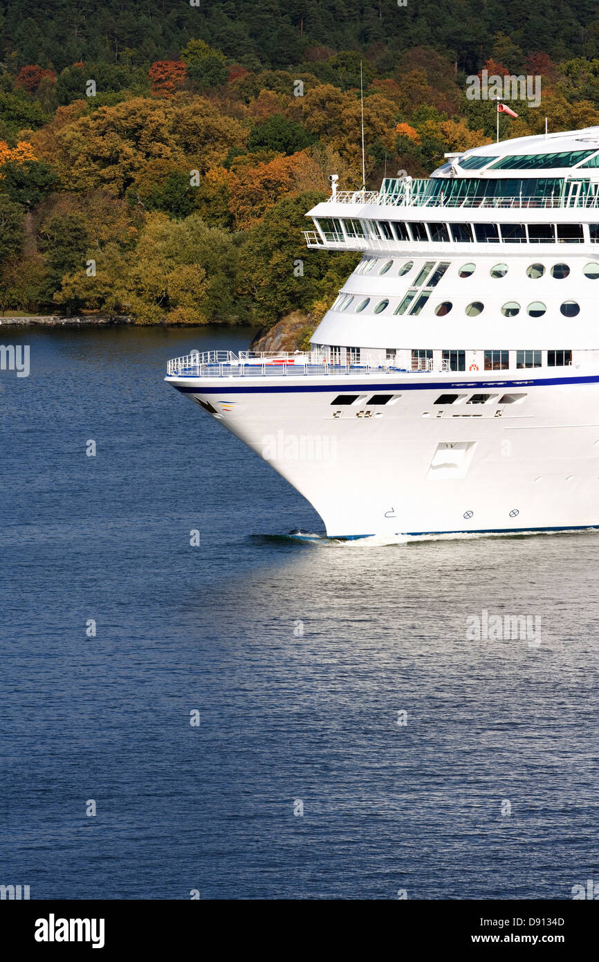 Passagierdampfer, Stockholm, Schweden. Stockfoto