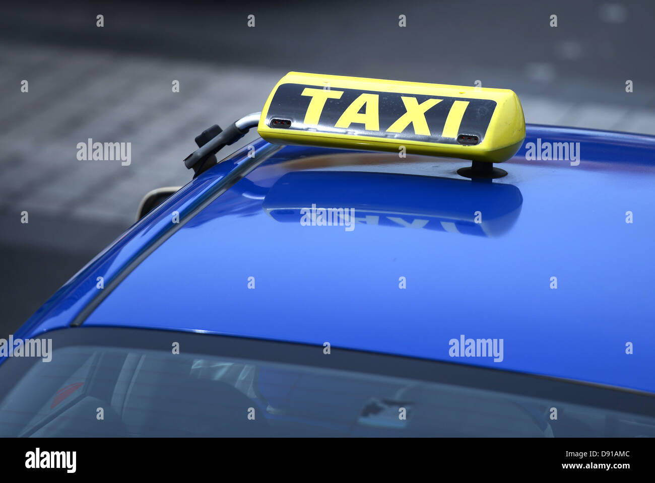 Taxi, Taxi Taxi, Dubai, Vereinigte Arabische Emirate, Vereinigte Arabische Emirate Stockfoto