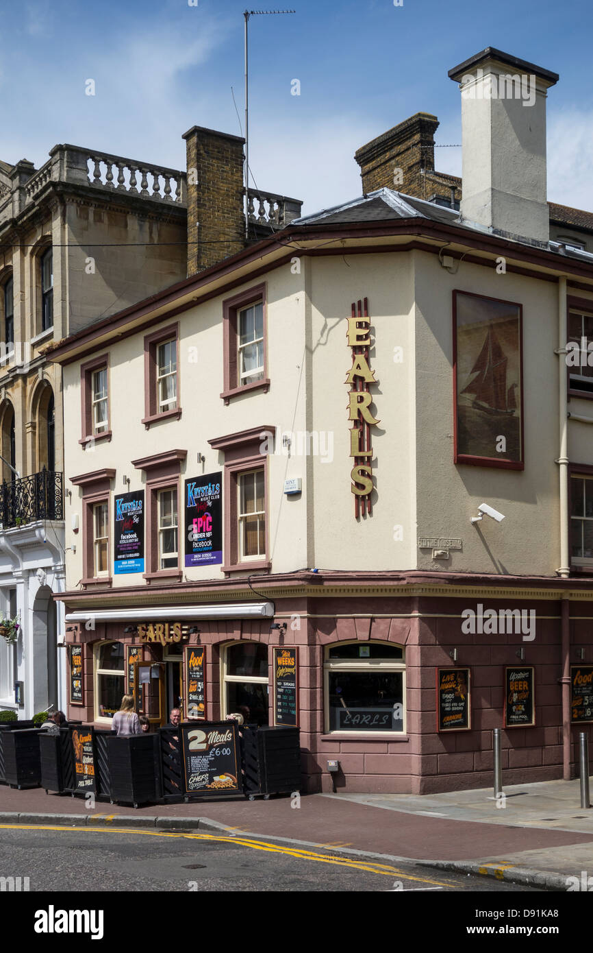 Earls Pub und Musik Veranstaltungsort Maidstone Stockfoto