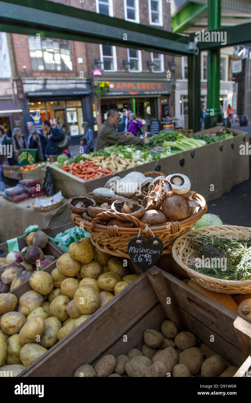Borough Market, London, Vereinigtes Königreich Stockfoto