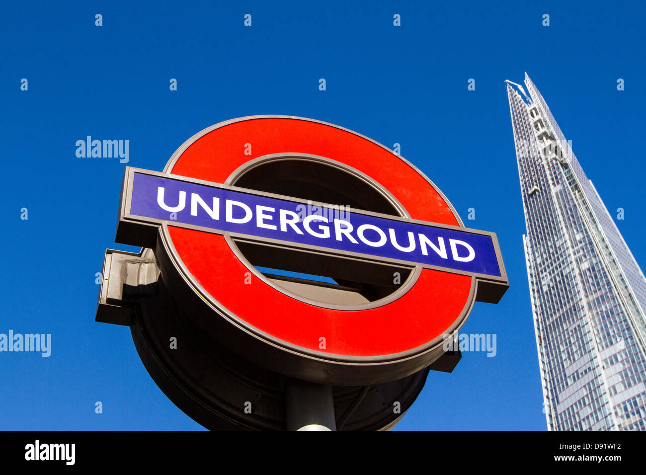 Der Shard, London, Vereinigtes Königreich Stockfoto