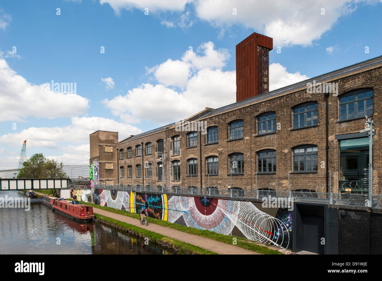Hackney Wick, E9, London, Vereinigtes Königreich Stockfoto