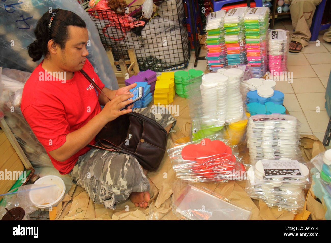 Bangkok Thailand, Thai, Chatuchak, Jatujak Weekend Market, J.J., Marktplatz, Floh, Shopping Shopper Shopper Shop Shops Markt Märkte Marktplatz kaufen se Stockfoto