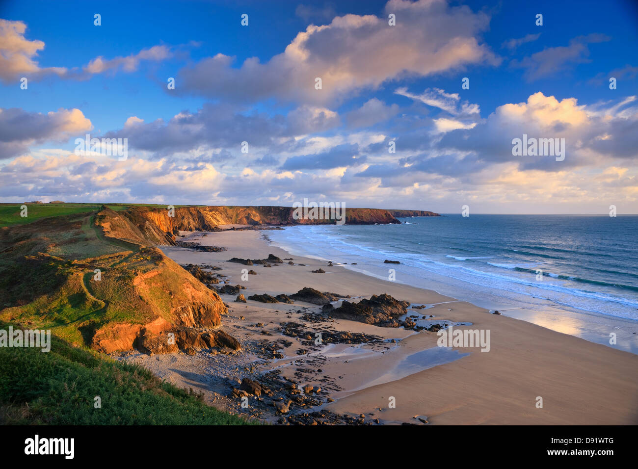 Marloes St Brides Bay Pembrokeshire Wales Stockfoto